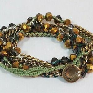 Chloe + Isabel Bead And Chain Multi-wrap Bracelet